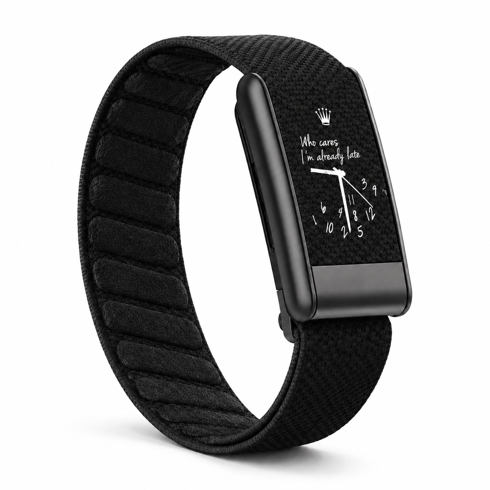 Bracelet WhoopPro — Being Late Black